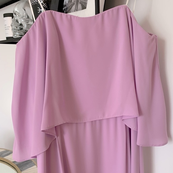 Amanda Uprichard Topanga Maxi Dress in Lilac - Picture 3 of 5